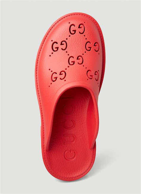 gucci platform slip on